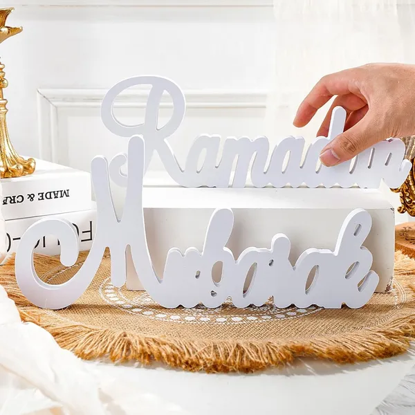 White_Ramadan_Mubarak_Letter_Tabletop_Decor_Home_Decor