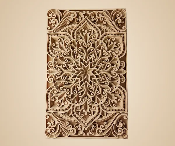 Beige_Layered_D_Mandala_Decorative_Panel_Home_Decor