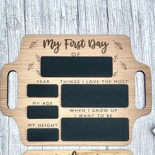 Beige_First_Day_School_Sign_School