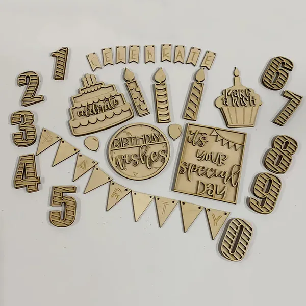 Beige_Diy_Birthday_Decoration_Kit_Wooden_Tiered_Tray_Decor_Birthday_Party_Props_Kids