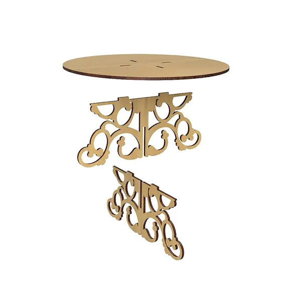 Beige_Decorative_Cake_Stand_Wedding