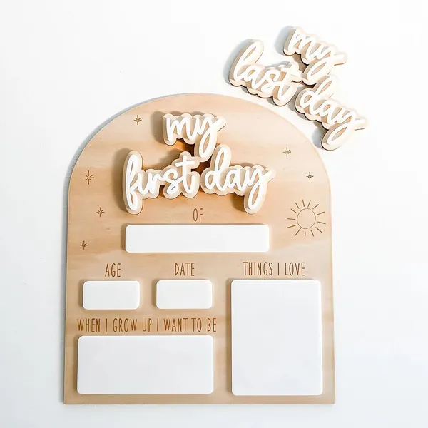 Beige_My_First_Day_My_Last_Day_School_Board_Interchangeable_School_Milestone_Board_First_Day_School_Props_Kids
