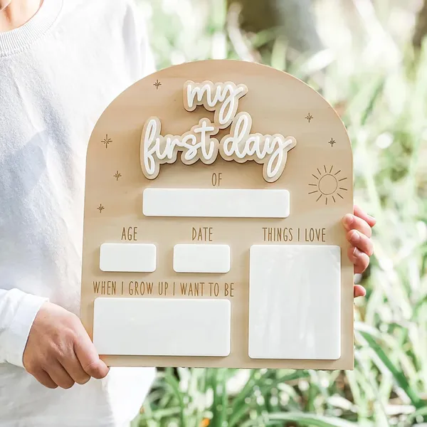 Beige_My_First_Day_My_Last_Day_School_Board_Interchangeable_School_Milestone_Board_First_Day_School_Props_Kids
