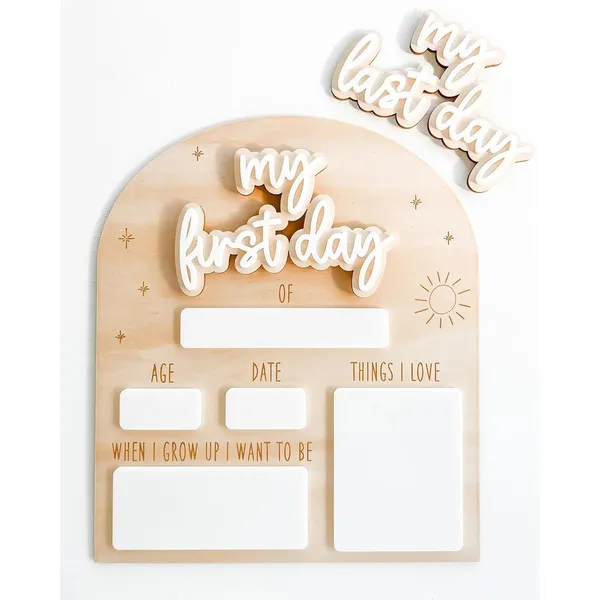 Beige_My_First_Day_My_Last_Day_School_Board_Interchangeable_School_Milestone_Board_First_Day_School_Props_Kids