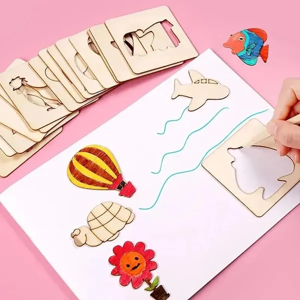 Beige_Cartoon_Animal_Stencil_Kids