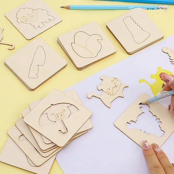 Beige_Cartoon_Animal_Stencil_Kids