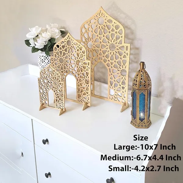 Beige_Wooden_Islamic_Mihrab_Decor_Home_Decor