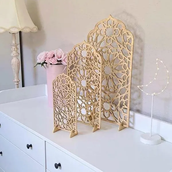 Beige_Wooden_Islamic_Mihrab_Home_Decor