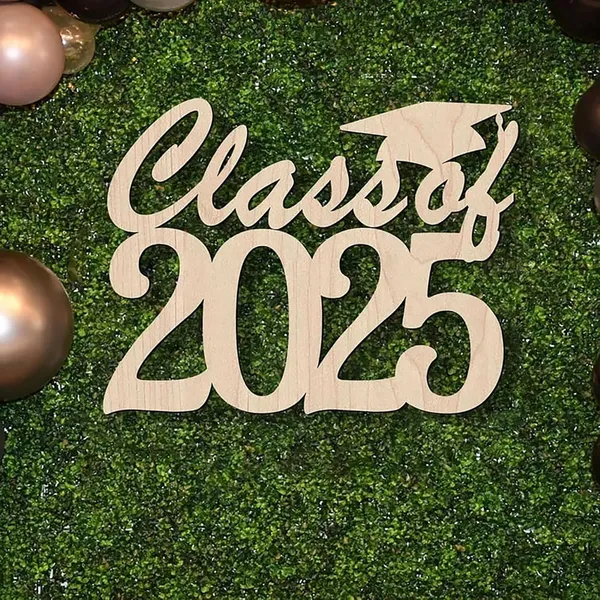 Beige_Class_Of_Wooden_Sign_Congrats_Grad_Graduation_Photo_Prop_Graduation_Party_Decorations_Inch_Diy_Paintable_Mdf_Cutout_Photo_Booth_Prop_Gift_Diy_And_Craft