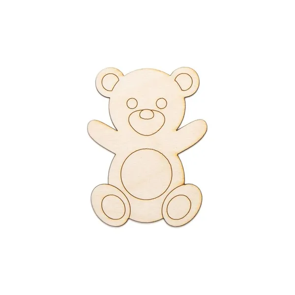 Beige_Teddy_Bear_Wood_Cutouts_Diy_Crafts_Baby