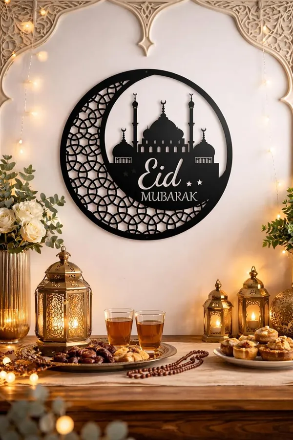 Beige_Eid_Mubarak_Circle_Wall_Decor_Home_Decor