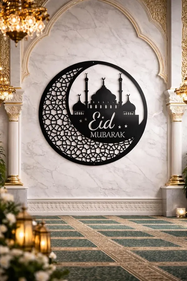 Beige_Eid_Mubarak_Circle_Wall_Decor_Home_Decor