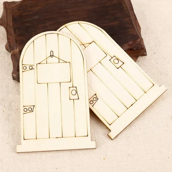 Beige_Wooden_Fairy_Door_Mini_Wooden_Fairy_Door_Fairy_Garden_Miniature_Decoration_X_General
