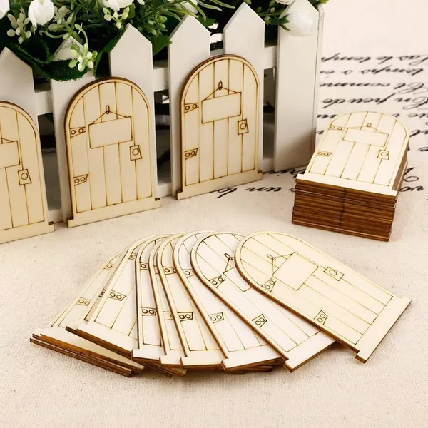 Beige_Wooden_Fairy_Door_Mini_Wooden_Fairy_Door_Fairy_Garden_Miniature_Decoration_X_General