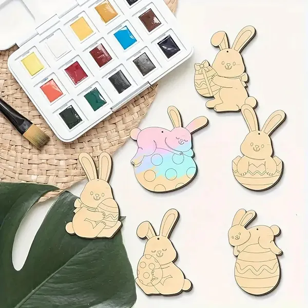Beige_Easter_Bunny_Egg_Wooden_Hanging_Decorations_Diy_Craft_Kit_Paintable_Wood_Cutouts_Diy_And_Craft
