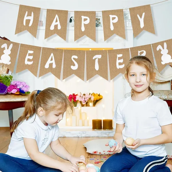 Beige_Easter_Banner_Home_Decor