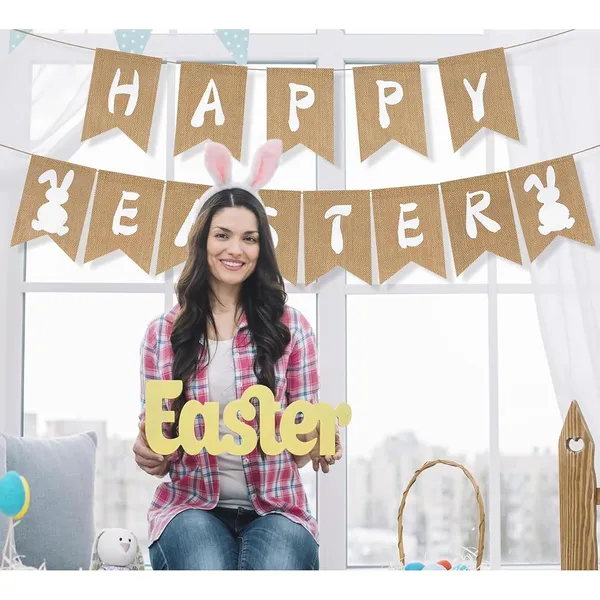 Beige_Easter_Banner_Home_Decor
