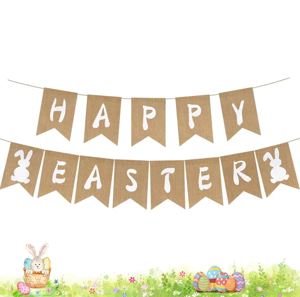Beige_Easter_Banner_Home_Decor