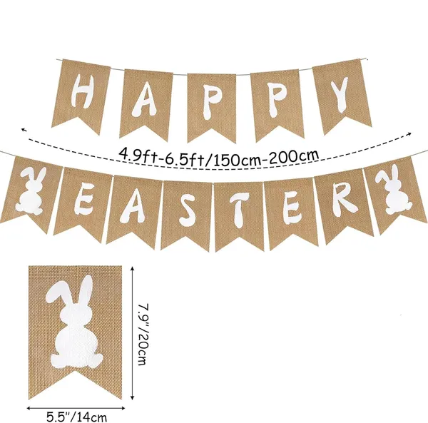 Beige_Easter_Banner_Home_Decor
