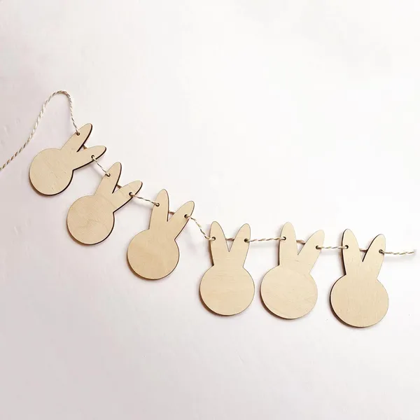 Beige_Wooden_Easter_Bunny_Garland_Diy_Easter_Decorations_Kids