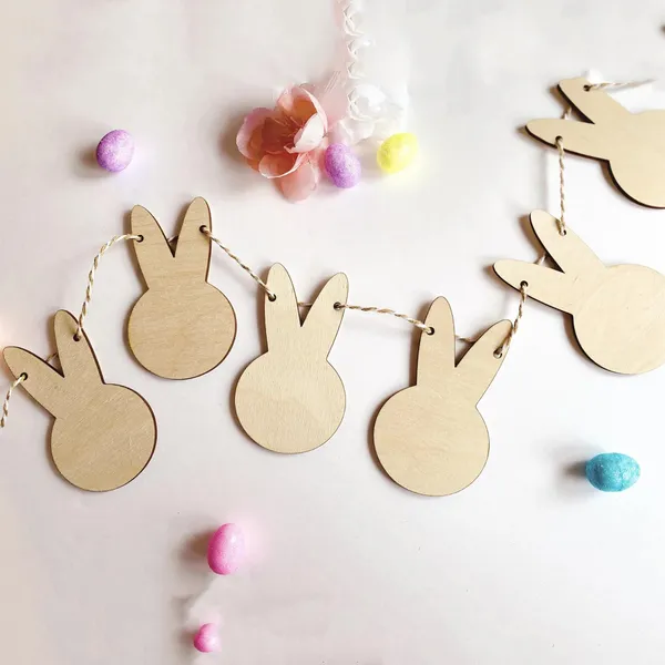 Beige_Wooden_Easter_Bunny_Garland_Diy_Easter_Decorations_Kids