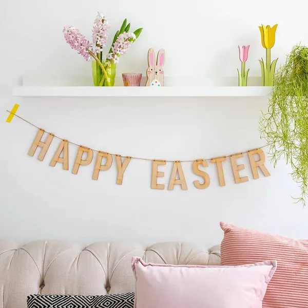 Beige_Wooden_Happy_Easter_Garland_Diy_Easter_Decorations_Banner_Tall_Unfinished_Wood_Letter_Cutouts_Diy_And_Craft