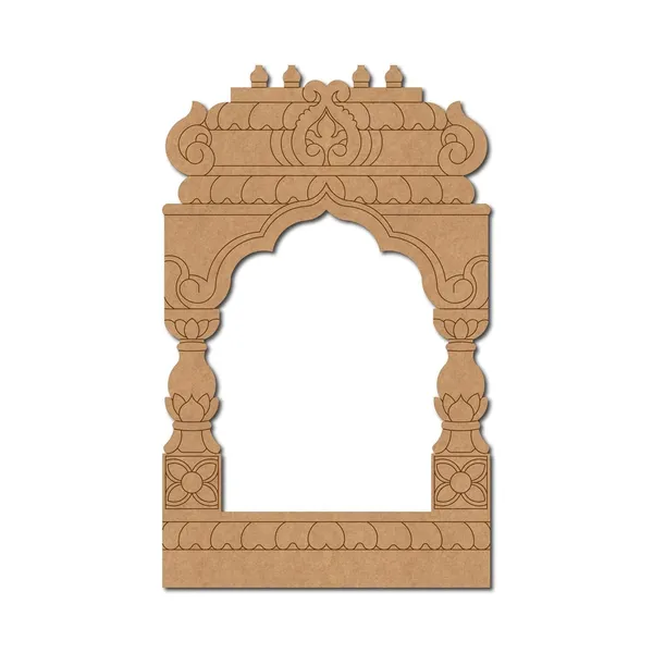 Beige_Temple_Shape_Pine_Mdf_Diy_Art_Craft_Base_Diy_And_Craft