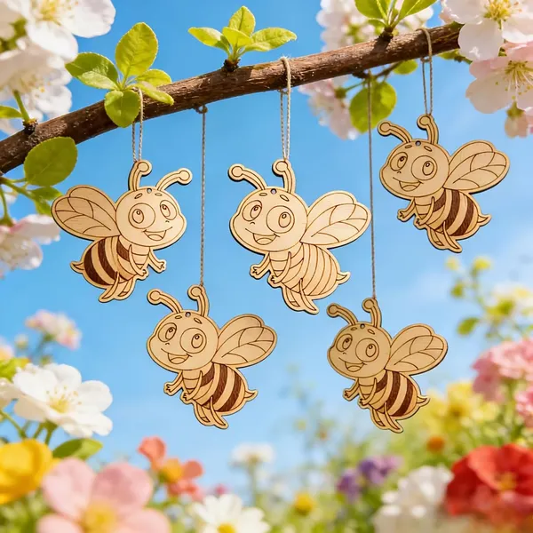 Beige_Bee_Shape_Wooden_Mdf_Diy_Craft_Cutouts_Diy_And_Craft