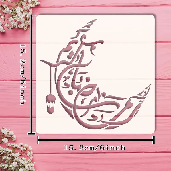 White_Square_Plastic_Diy_Craft_Stencil_Diy_And_Craft