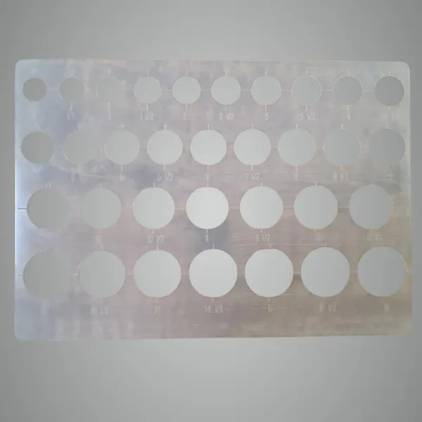 White_Geometric_Shape_Stencils_Set_Reusable_Plastic_Template_Diy_And_Craft