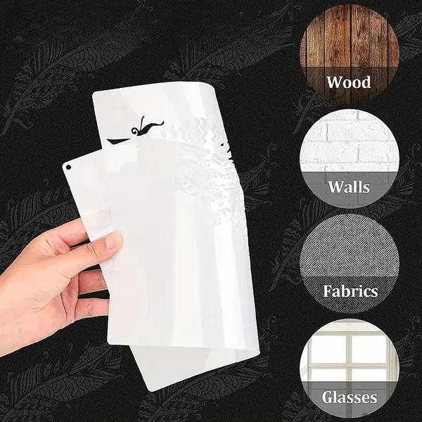 White_Arabic_Calligraphy_Stencils_Reusable_Islamic_Art_Templates_Home_Decor