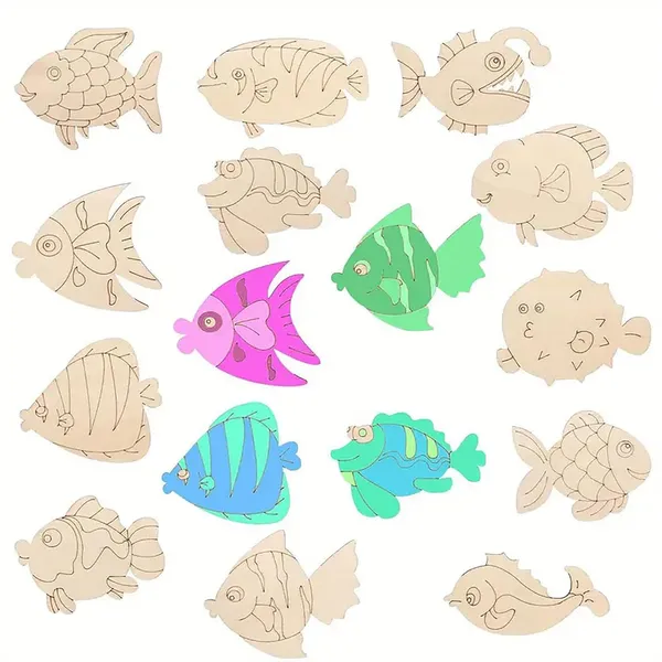 Beige_Wooden_Random_Fish_Cutouts_Diy_And_Craft