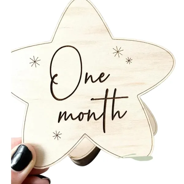 Beige_Pieces_Wooden_Star_Nursery_Milestone_Baby