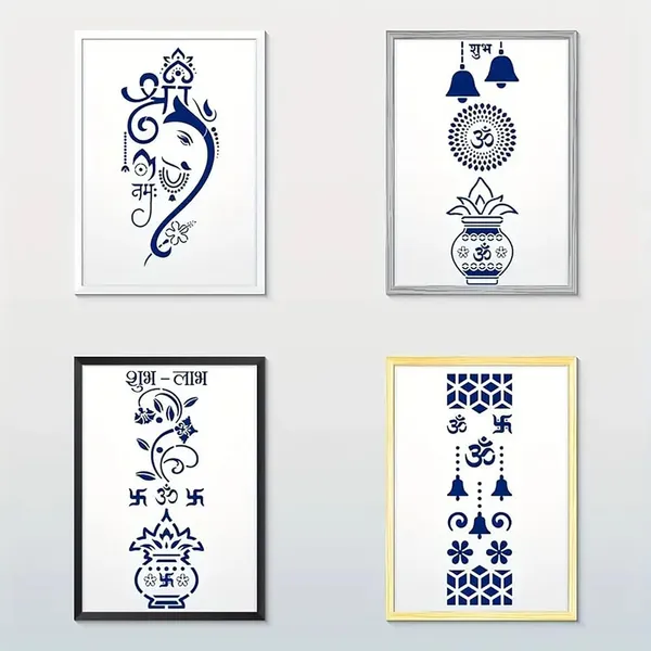 White_Indian_God_Stencils_Diy_And_Craft