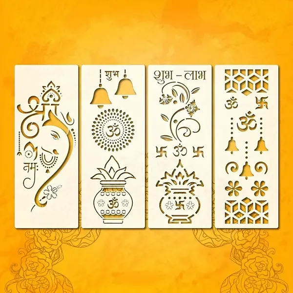 White_Indian_God_Stencils_Diy_And_Craft