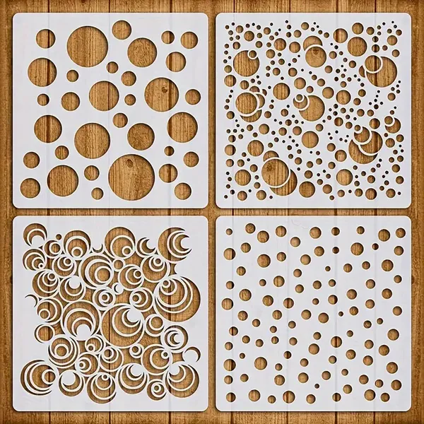 White_Reusable_Dot_Stencils_Diy_And_Craft