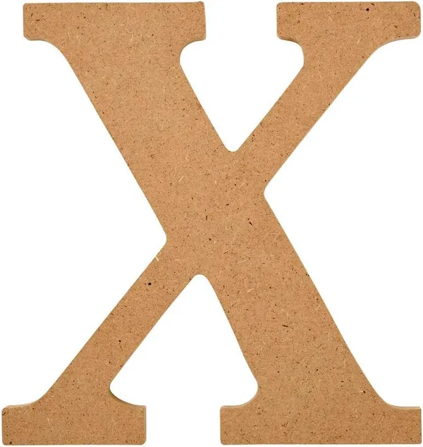 Brown_Mdf_Wooden_Alphabet_Letter_X