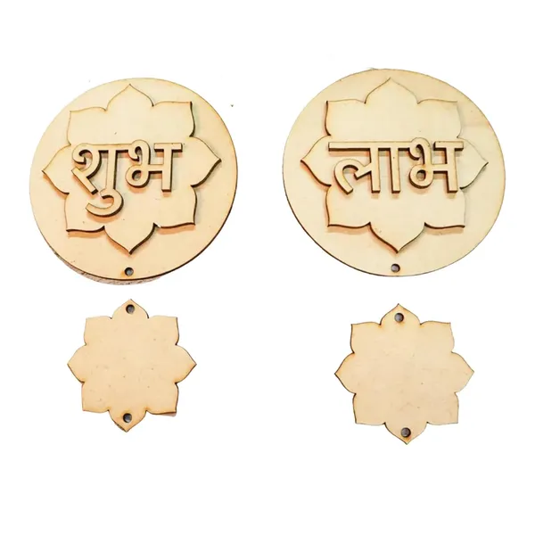 Beige_Subh_Labh_Mdf_Cut_Outs_General