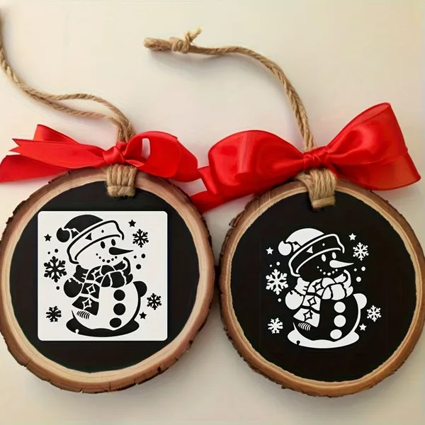 White_Christmas_Cutout_Stencil_Reusable_Snowman_General