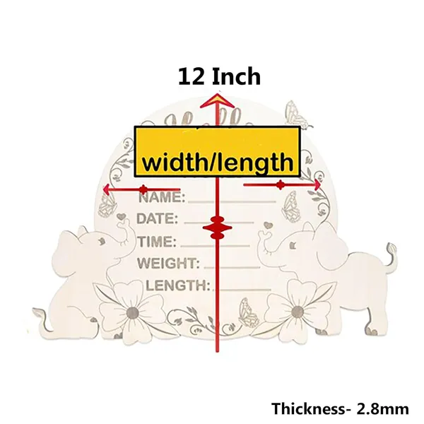 Beige_Baby_Elephant_Announcement_Sign_Diy_Wooden_Baby_Birth_Stats_Board_Baby