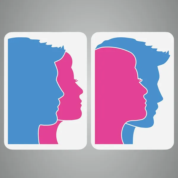 White_Man_Woman_Face_Painting_Stencil_Human_Silhouette_Boy_Girl_Profile_Design_Diy_And_Craft