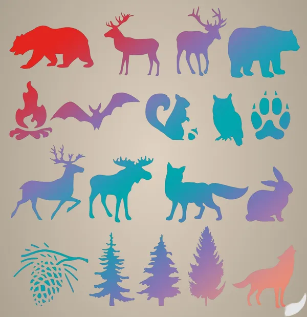 White__Animal_Patterns_For_Kids