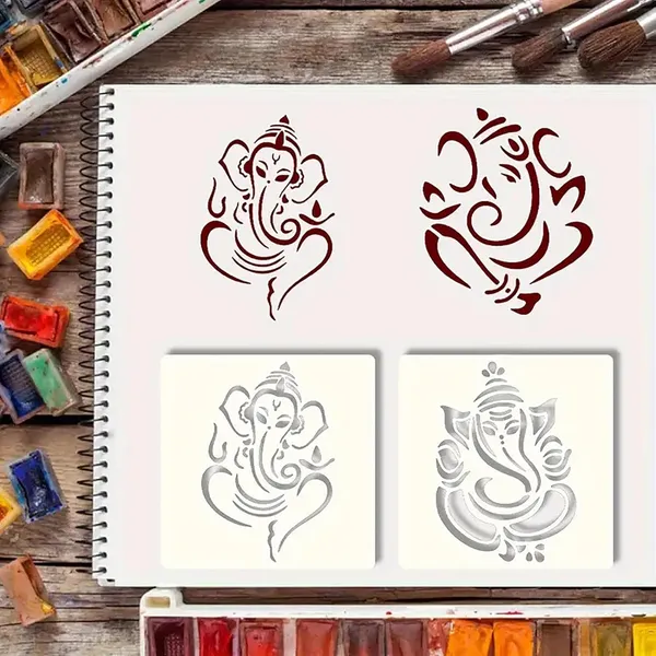 White_Indian_Stencil_Templates_Cultural_Belief_Stencils_Diy_And_Craft