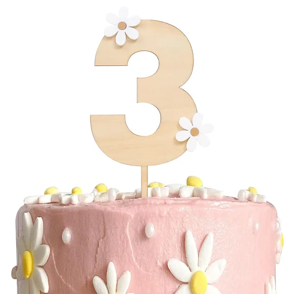 Beige_Wooden_Daisy_Cake_Topper_General