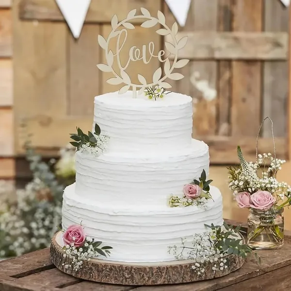 Beige_Wooden_Love_Wedding_Cake_Topper_Round_Decorative_Cake_Topper_Wedding
