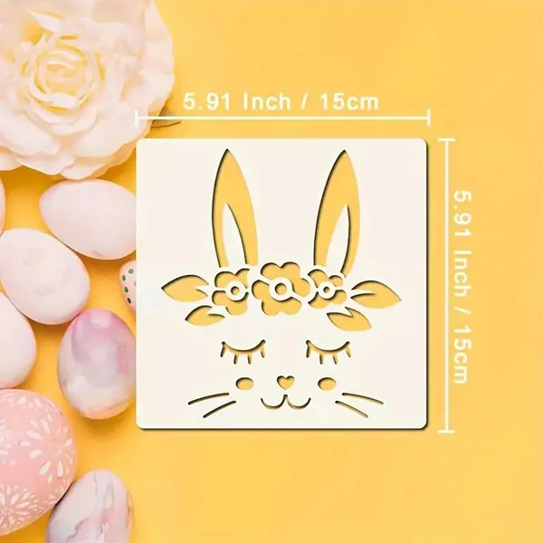 White_Easter_Stencil_Set_Reusable_Plastic_Templates_Diy_And_Craft
