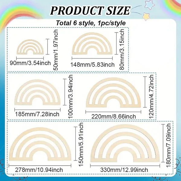 Beige_Wooden_Macrame_Frames_Diy_Rainbow_Wall_Hanging_Craft_Kit_Boho_Style_Home_Decor_Unfinished_Pine_Mdf_Loom_Semi_Circle_Shapes_Diy_And_Craft