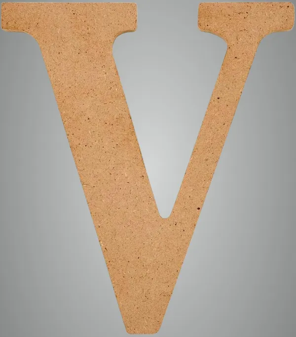Brown_Mdf_Wooden_Alphabet_Letter_V