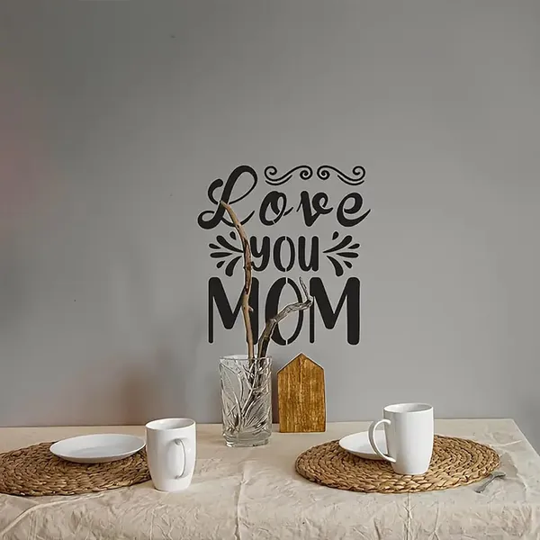 White_Mother_S_Day_Stencils_Reusable_Pet_Painting_Templates_Diy_And_Craft