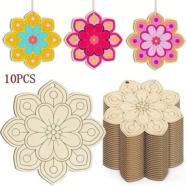 Beige_Wooden_Carved_Flower_Crafts_Diy_And_Craft